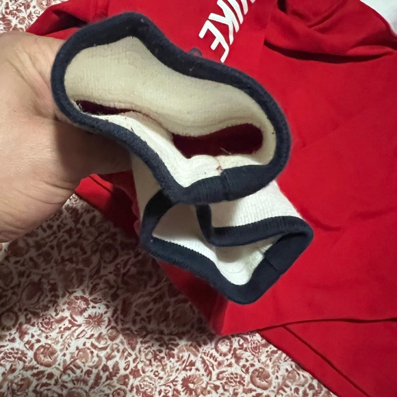 Red Nike Crop Sweater - Picture 2 of 15